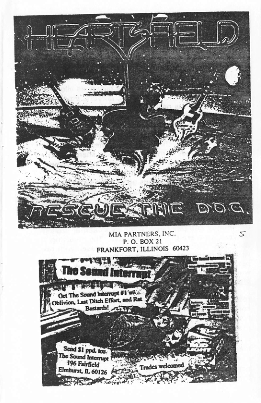 MIA PARTNERS, INC. P.0. BOX 21 FRANKFORT, ILLINOIS 60423
